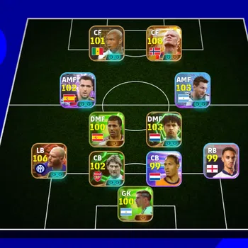 eFootball Accounts Legends & Iconic Players EFOOTBALL 2026 | BIGTIME HALAND NEW,BIGTIME DIMARCO,F RIJKARD,TONY ADAMS,POWER