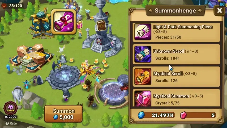 Summoners War: Sky Arena Accounts ASIA|Lv 26|Ready Gacha|103 12 YSC + 160 11 YSC + 3 image 12