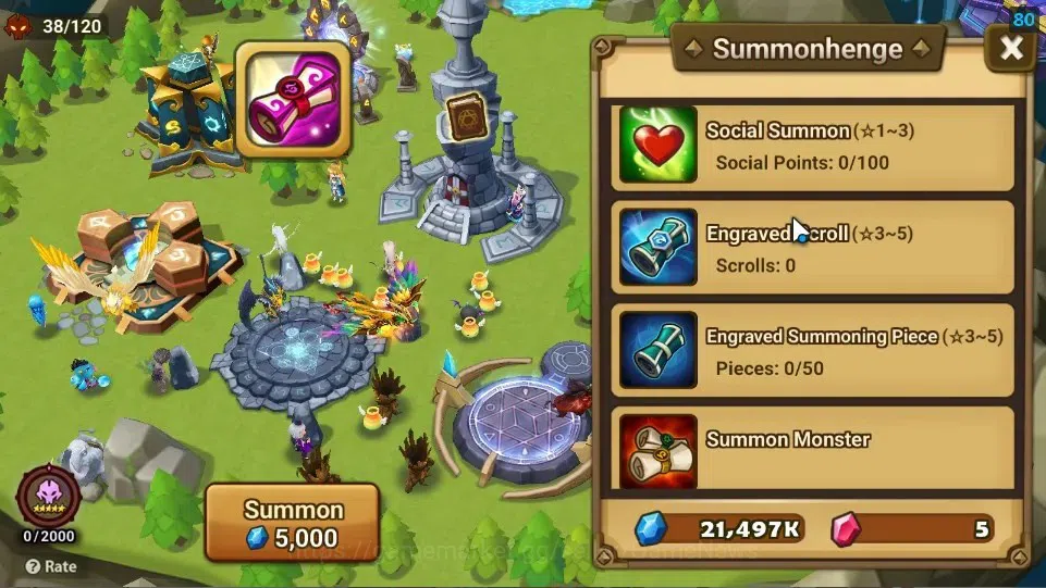 Summoners War: Sky Arena Accounts ASIA|Lv 26|Ready Gacha|103 12 YSC + 160 11 YSC + 3 image 13