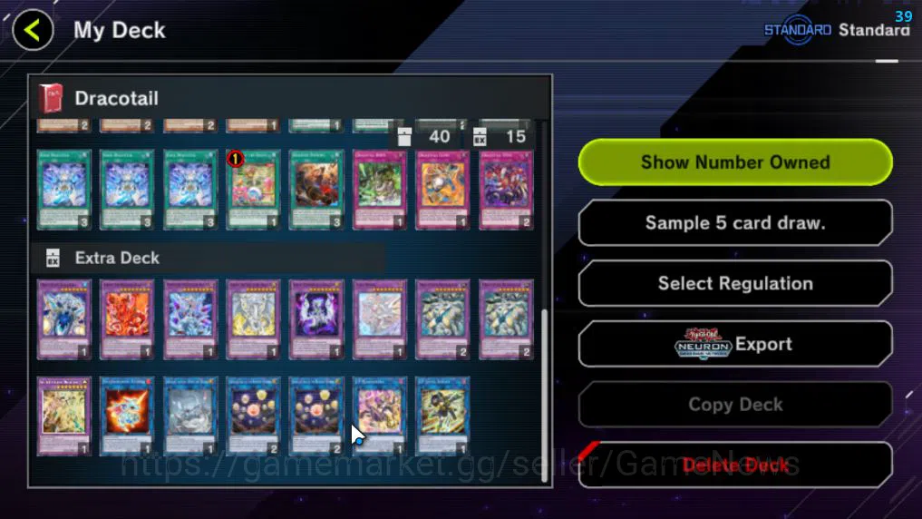 Yu-Gi-Oh! Master Duel Accounts Lv 18 | 20 Deck |VSK9,DragonMaid,Dracotail,Yummys, image 7