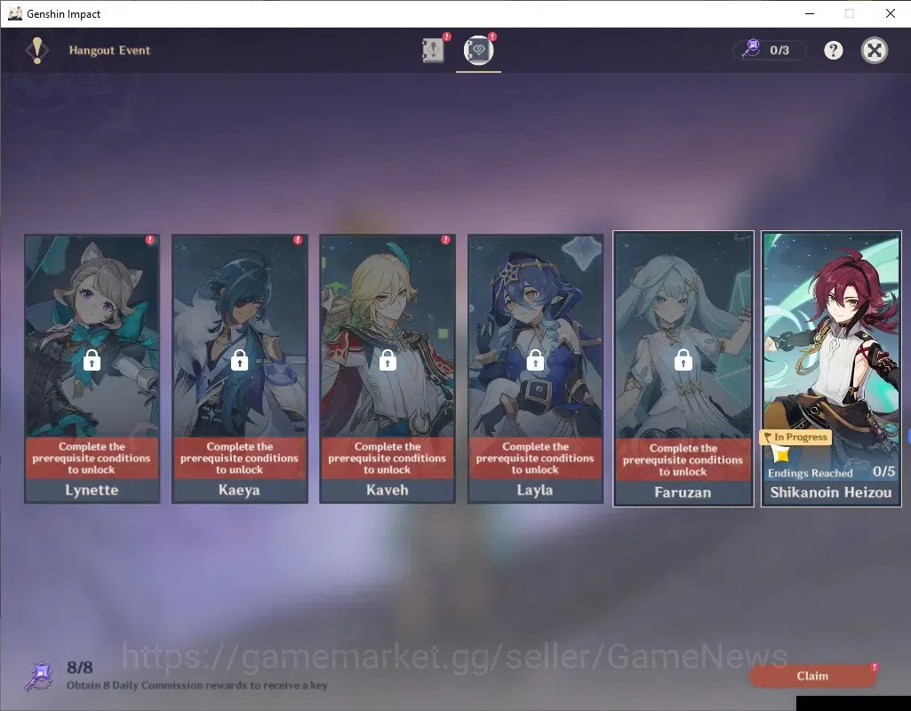 Genshin Impact Accounts ASIA|AR 56|10 Limited + 5 (*5 Weapon)|Skirk,Varka, image 17