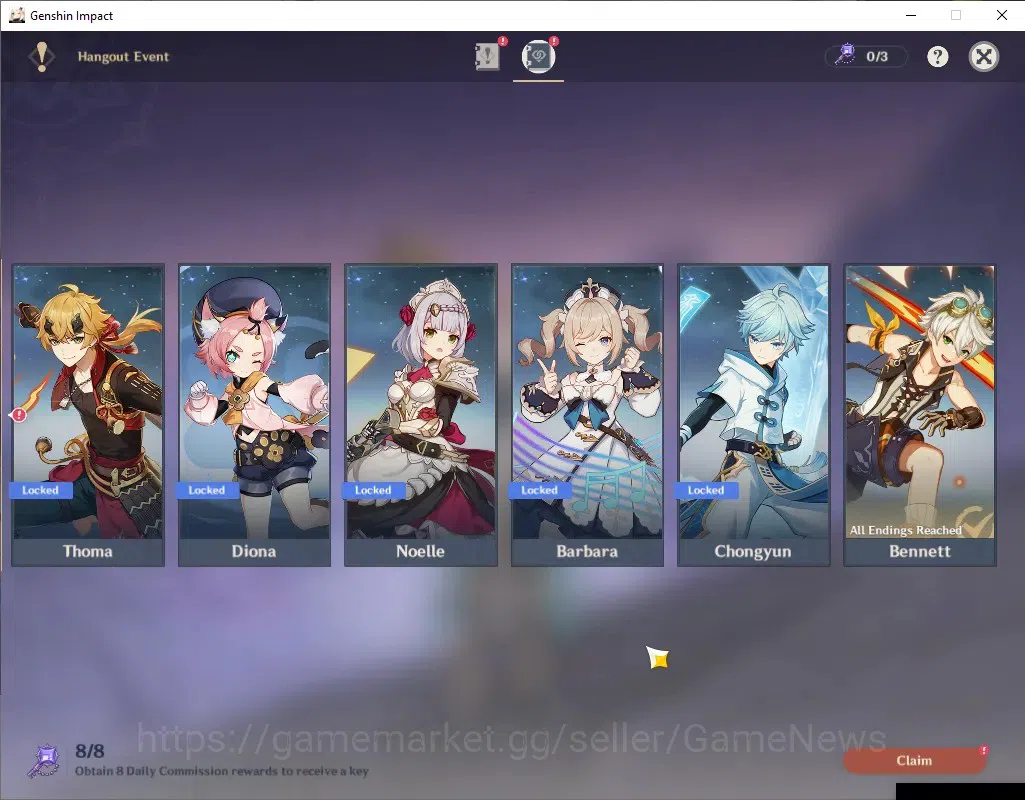 Genshin Impact Accounts ASIA|AR 56|10 Limited + 5 (*5 Weapon)|Skirk,Varka, image 19