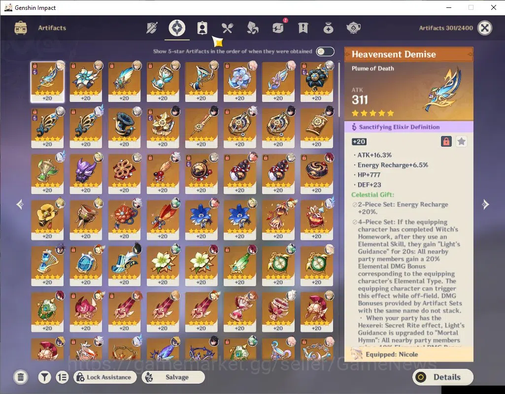 Genshin Impact Accounts ASIA|AR 56|10 Limited + 5 (*5 Weapon)|Skirk,Varka, image 4