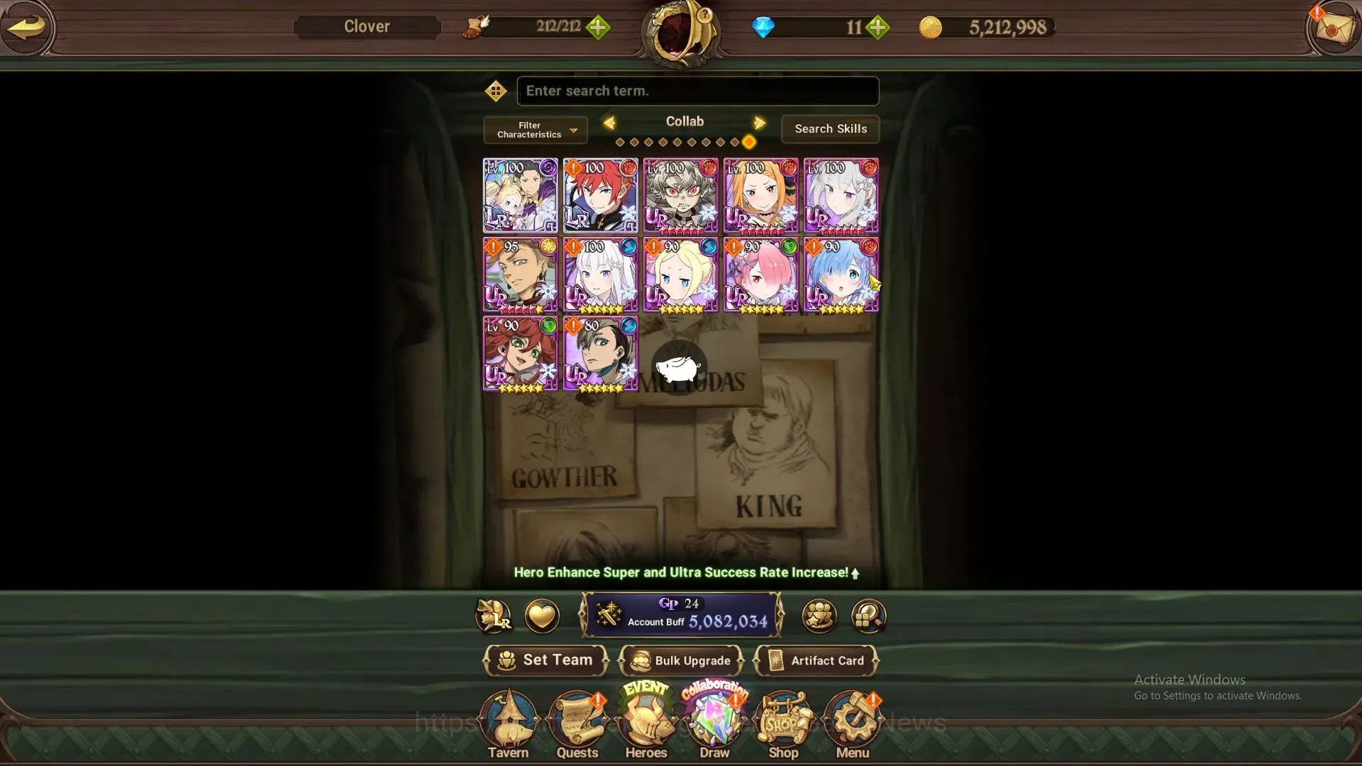 The Seven Deadly Sins: Grand Cross Accounts Global|5M CC|8 LR+11 UR+Manny Collab|NMeli6/6,S&B, image 4