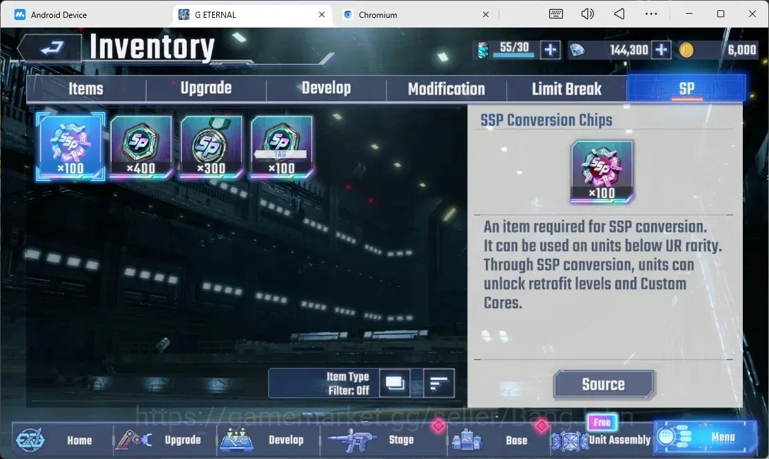 SD Gundam G Generation ETERNAL Accounts Global Rank 1 | FreshStory | 100+K Diamond, Selector Banner On, 9Gundam SSR+ 1Supp 14