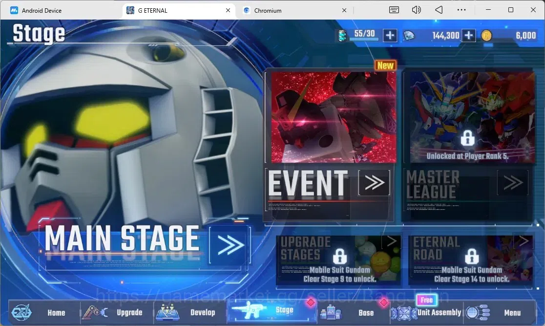 SD Gundam G Generation ETERNAL Accounts Global Rank 1 | FreshStory | 100+K Diamond, Selector Banner On, 9Gundam SSR+ 1Supp 6