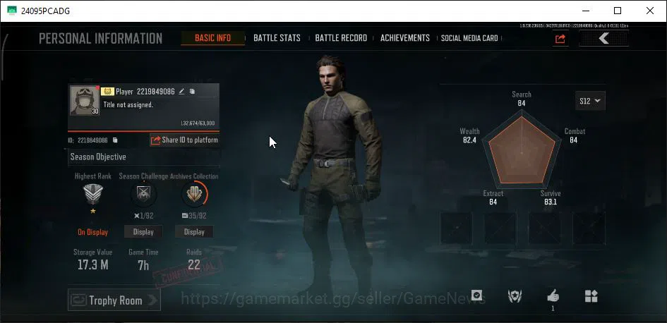 Arena Breakout Accounts MOBILE Lv30|SV 17M|CV 13M|AKM SS,MCX Ceremonial,AK image 10