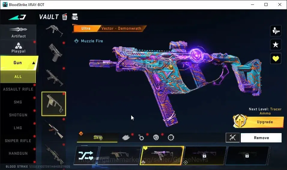 Blood Strike Accounts ASIA|7 ULTRA[VOLT,M82,AUG,AR97,P90,Vector,Glock]|C image 12