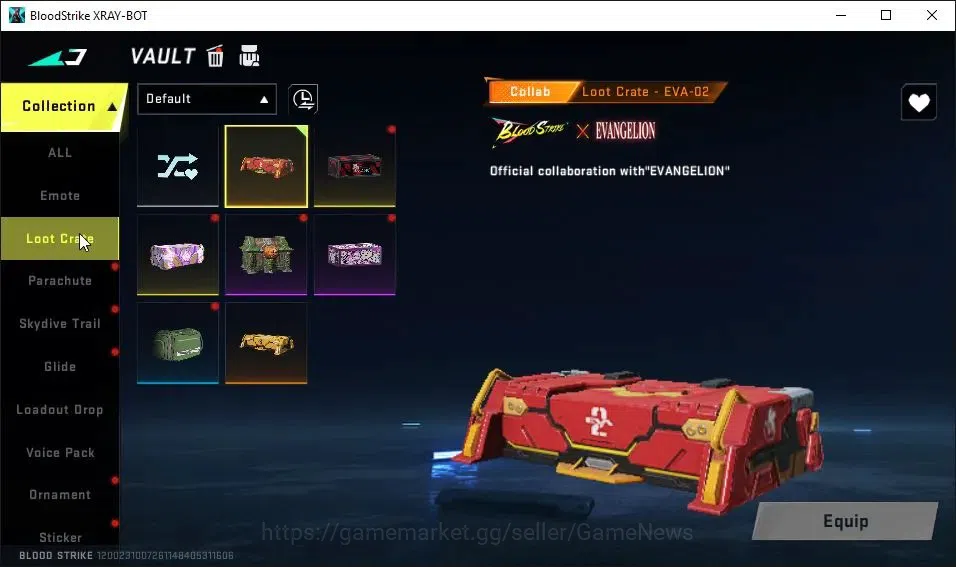 Blood Strike Accounts ASIA|7 ULTRA[VOLT,M82,AUG,AR97,P90,Vector,Glock]|C image 17