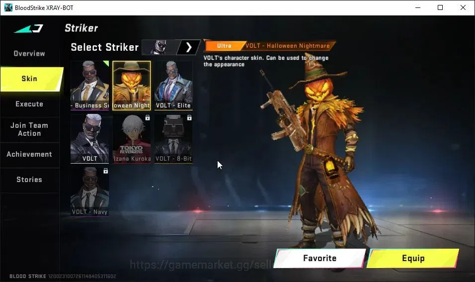 Blood Strike Accounts ASIA|7 ULTRA[VOLT,M82,AUG,AR97,P90,Vector,Glock]|C image 3