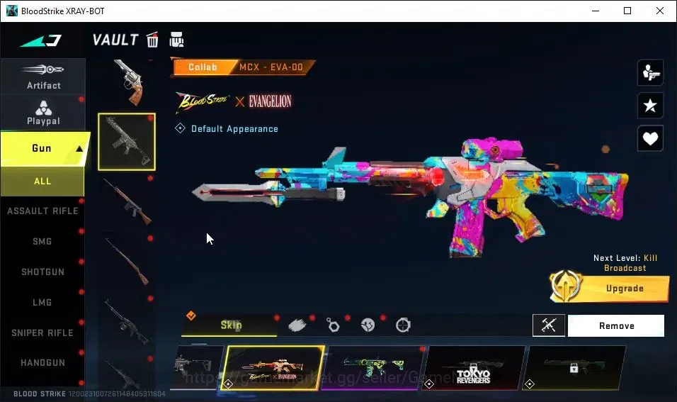 Blood Strike Accounts ASIA|7 ULTRA[VOLT,M82,AUG,AR97,P90,Vector,Glock]|C image 6