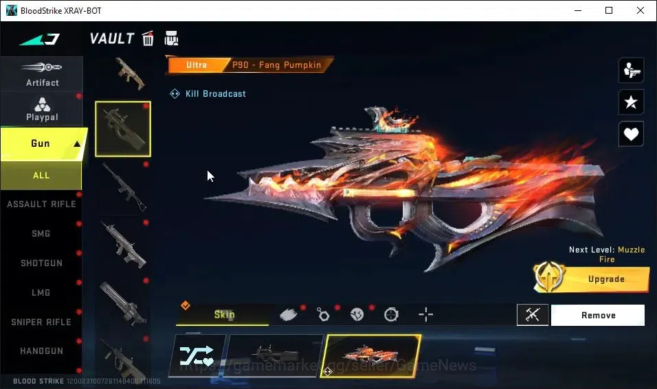 Blood Strike Accounts ASIA|7 ULTRA[VOLT,M82,AUG,AR97,P90,Vector,Glock]|C image 9