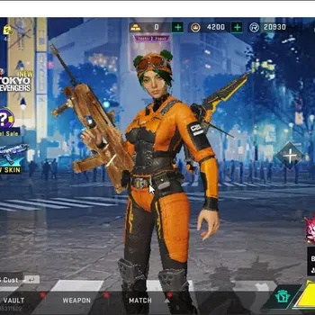 Blood Strike Collab Skin ASIA|7 ULTRA[VOLT,M82,AUG,AR97,P90,Vector,Glock]|C image 1