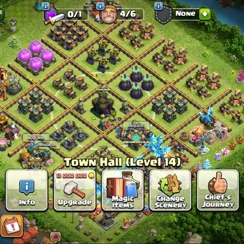 Clash of Clans Accounts High-End LV 153|TH 14-BH 10|HH 8|Limited Skin|BK 43,AQ 60,GW 28,MP 46,RC 30|BM 22,BC 23|1,2K