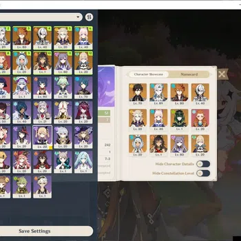 Genshin Impact Accounts Others Asia|AR 51|8 Limiited