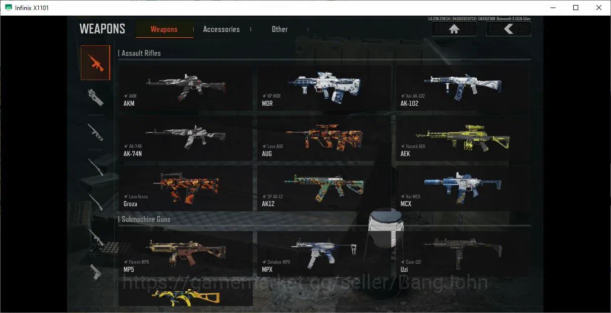 Arena Breakout Accounts Mobile|LvL 30SV 26,9M|CV18,1M|SKIN WP BETTLE SAPPE image 10