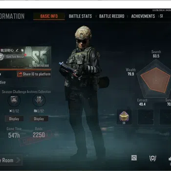 Arena Breakout High Value Mobile|LvL 30SV 26,9M|CV18,1M|SKIN WP BETTLE SAPPE image 1