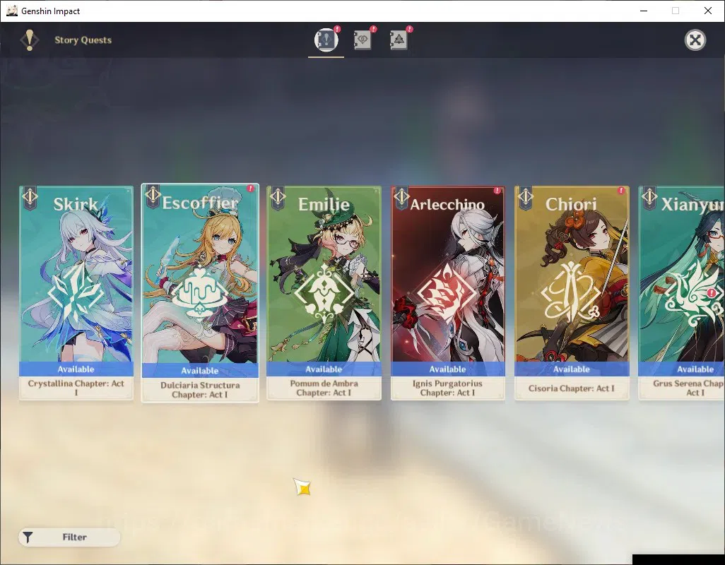 Genshin Impact Accounts Asia|AR 55|2 Limited + 4(*5Weapon) | (Mavuika C1,L image 16