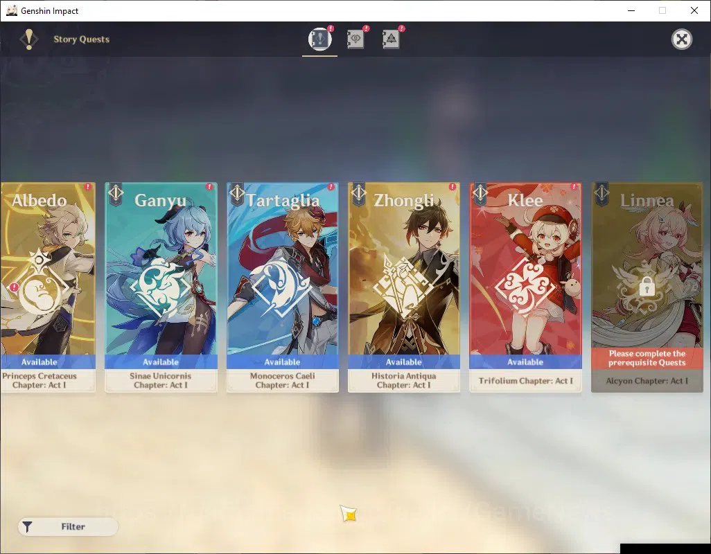 Genshin Impact Accounts Asia|AR 55|2 Limited + 4(*5Weapon) | (Mavuika C1,L image 17