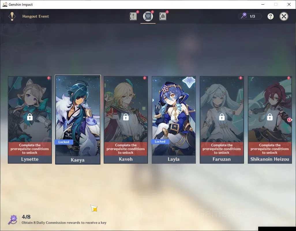 Genshin Impact Accounts Asia|AR 55|2 Limited + 4(*5Weapon) | (Mavuika C1,L image 18