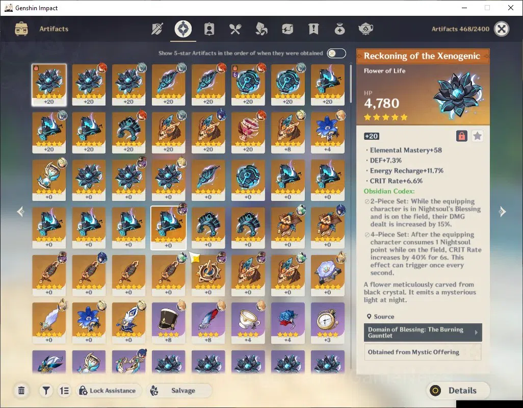 Genshin Impact Accounts Asia|AR 55|2 Limited + 4(*5Weapon) | (Mavuika C1,L image 8