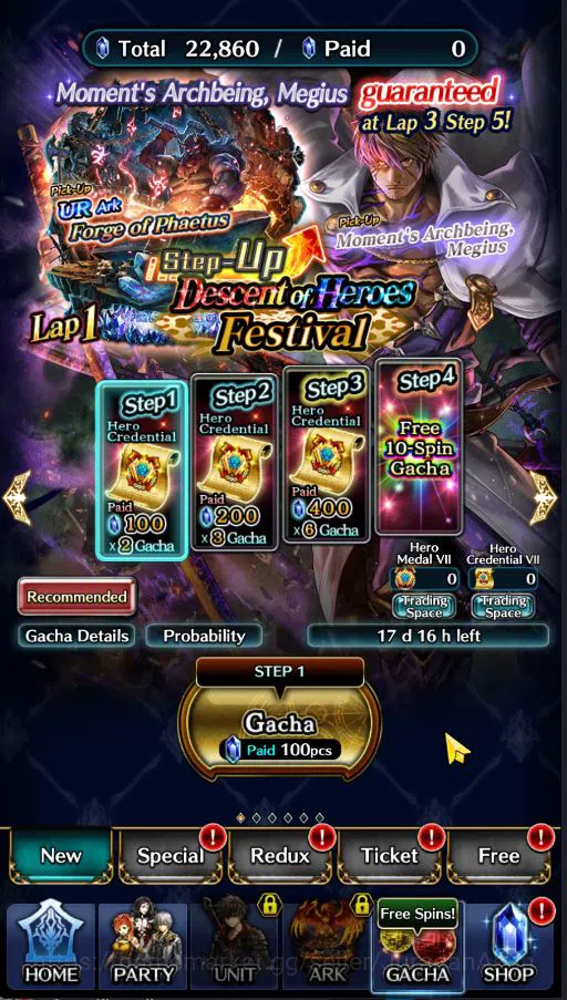 Last Cloudia Accounts Low-End Global|Starter Rank 3|Kyle the Swordsman,MB Rei,Lilebette of the Blaze,Etc| 5 SSR Ark|Code 5