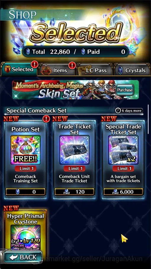 Last Cloudia Accounts Low-End Global|Starter Rank 3|Kyle the Swordsman,MB Rei,Lilebette of the Blaze,Etc| 5 SSR Ark|Code 6