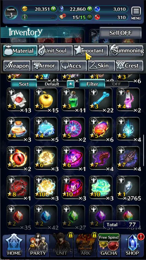 Last Cloudia Accounts Low-End Global|Starter Rank 3|Kyle the Swordsman,MB Rei,Lilebette of the Blaze,Etc| 5 SSR Ark|Code 8