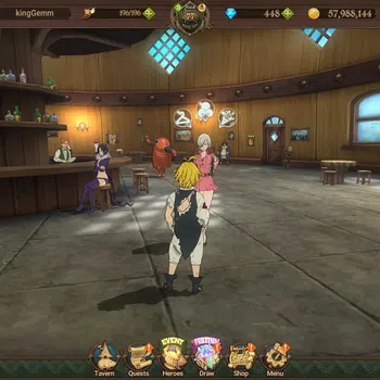 The Seven Deadly Sins: Grand Cross Endgame GLOBAL|4.4M CC|448 DM|60 LS|LR Mesis 4/6|UR Menor  image 1