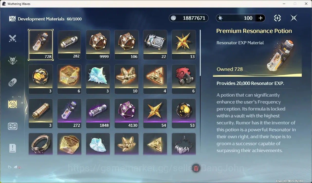 Wuthering Waves Accounts Starter SEA|UL 49|Rank 5| 2 Char Limited [Cartethyia Rc5]+Sign, Rebecca | Mc Female | TakeMail 20