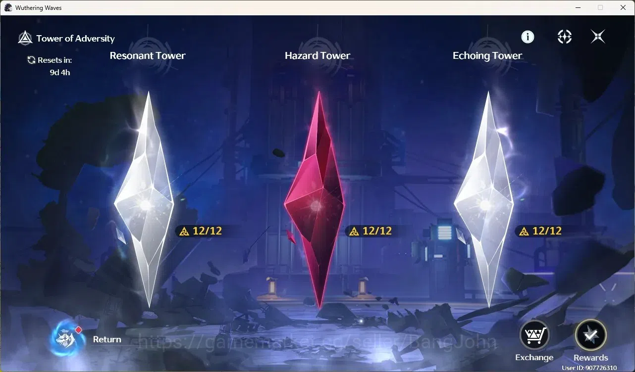 Wuthering Waves Accounts Starter SEA|UL 49|Rank 5| 2 Char Limited [Cartethyia Rc5]+Sign, Rebecca | Mc Female | TakeMail 4