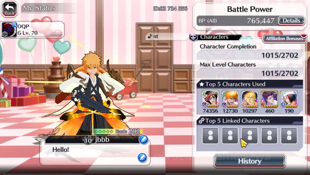 Bleach: Brave Souls Accounts Mid-Tier [GLOBAL]52K Orb|10th 3