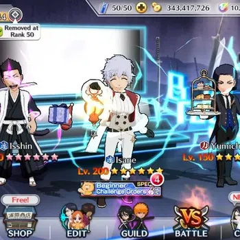 Bleach: Brave Souls Accounts Starter Global |14K BP+10K Orb|Fresh Story|Isane Xmas24|Rukia 10th|Yumichika TMV|Isshin TYBW
