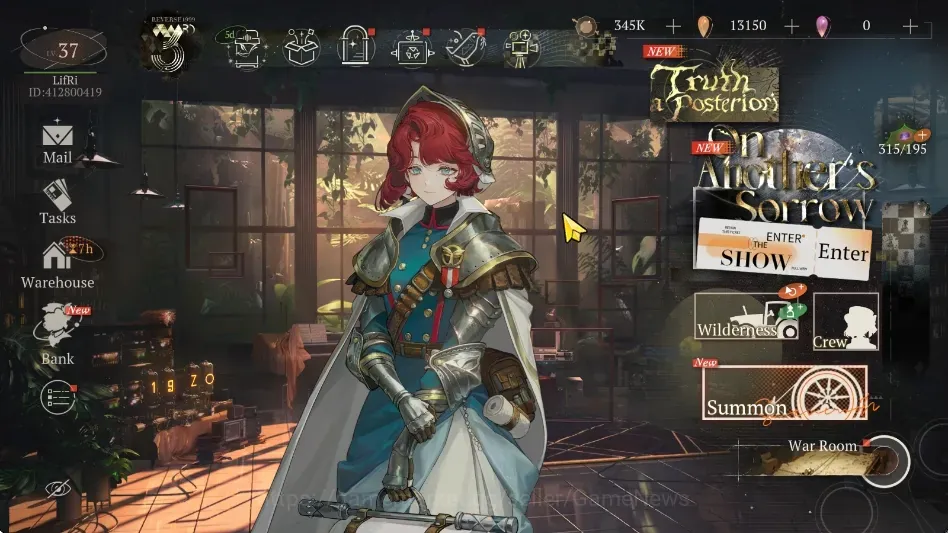 Reverse: 1999 Accounts Midgame Global|Lv 37|13K Clear Drop|10 SSR 2 Limited| (Rhiannon P2)+Psy,Liang Yue 1