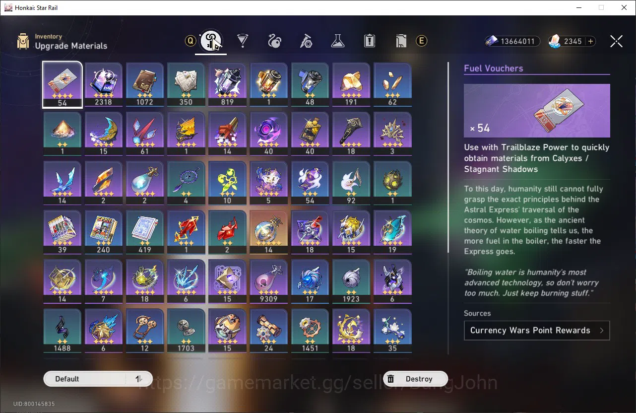 Honkai Star Rail Accounts Others ASIA TL70|11 Lim|Yao Guang E2+Sign|Cerydra E1+Sign|Phainon+Sign|Sunday+Sign|Bronya E2|2.3k 9