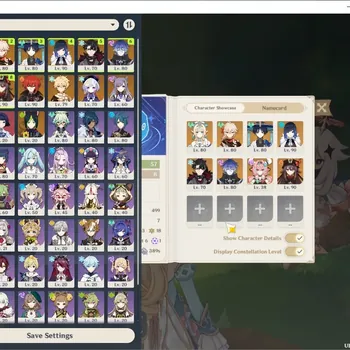 Genshin Impact Accounts Others Asia|AR 57|8 Limited + 6 (*5
