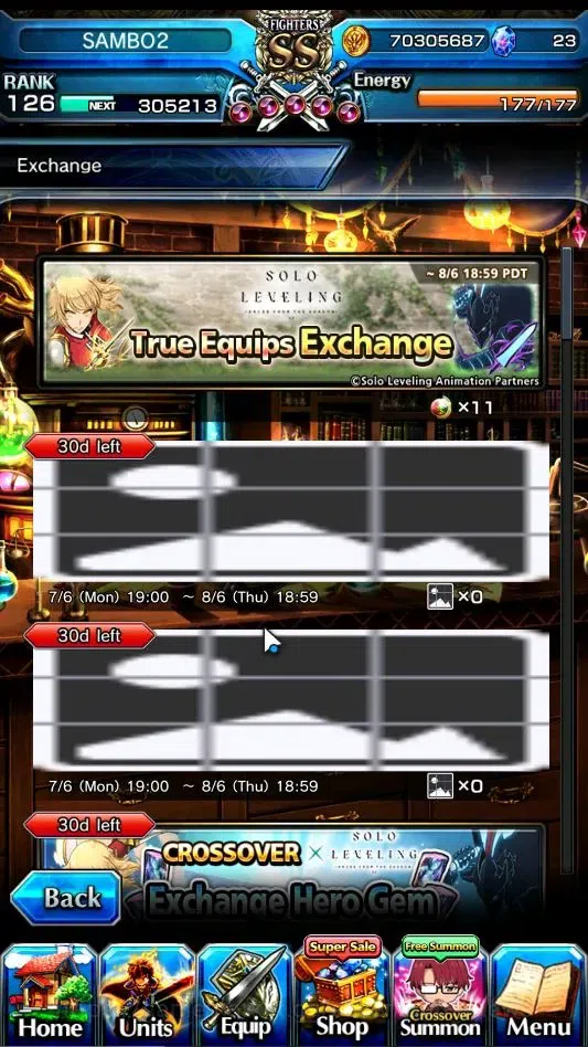Grand Summoners Accounts End-Game Global|Rank 126|1 SP Art|15 Ascend+8 TW|(Chloe,DL Rimuru,WH Fen,Jay,Isliid 11