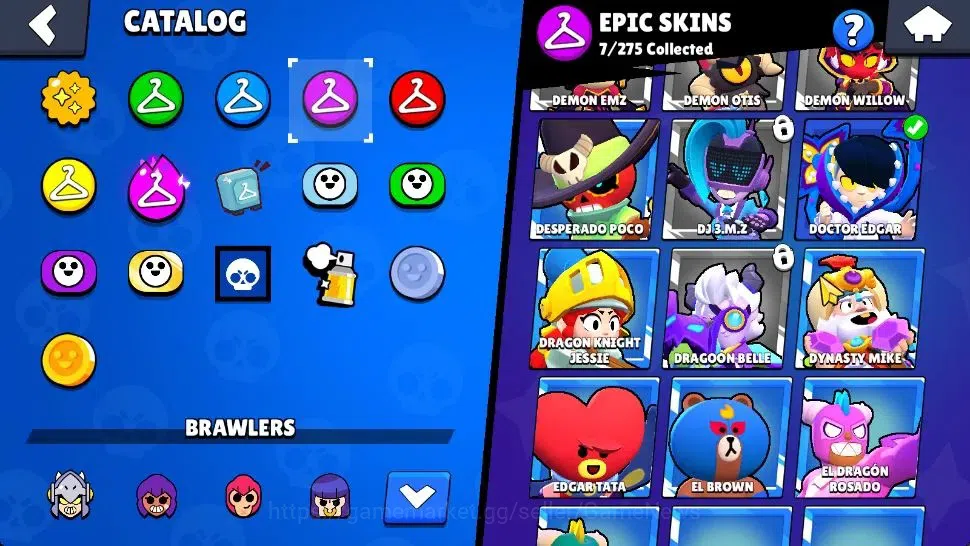 Brawl Stars Accounts 2905 Trophy|11K Bling|30 Brawlers 4 Max Lvl [Full image 11