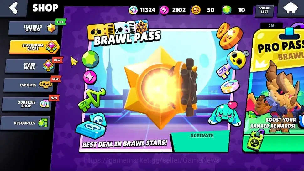 Brawl Stars Accounts 2905 Trophy|11K Bling|30 Brawlers 4 Max Lvl [Full image 5
