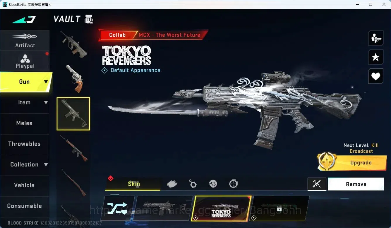 Blood Strike Accounts ASIA | 1 ETERNAL: Desert Eagle-Scorpius | TR: JACK image 5