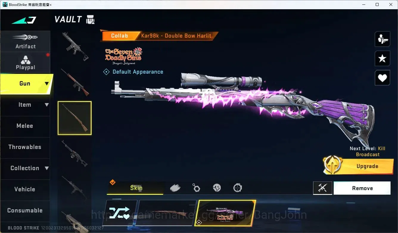 Blood Strike Accounts ASIA | 1 ETERNAL: Desert Eagle-Scorpius | TR: JACK image 6