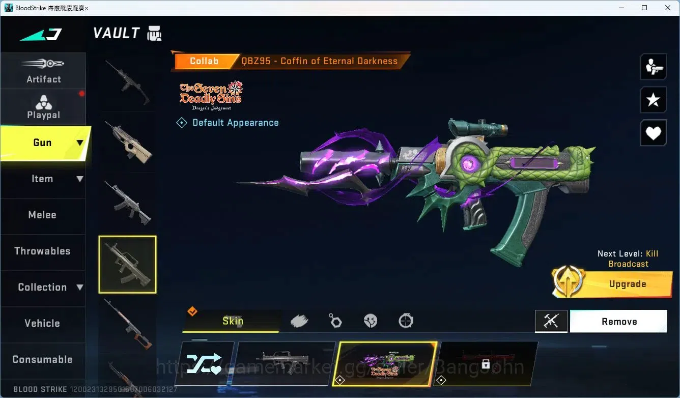 Blood Strike Accounts ASIA | 1 ETERNAL: Desert Eagle-Scorpius | TR: JACK image 8