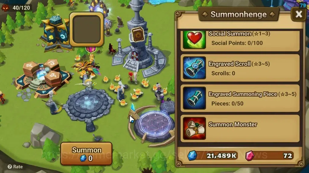 Summoners War: Sky Arena Accounts ASIA|Lv 26|Ready Gacha|99 12-YSC + 160 11-YSC + 3  image 15