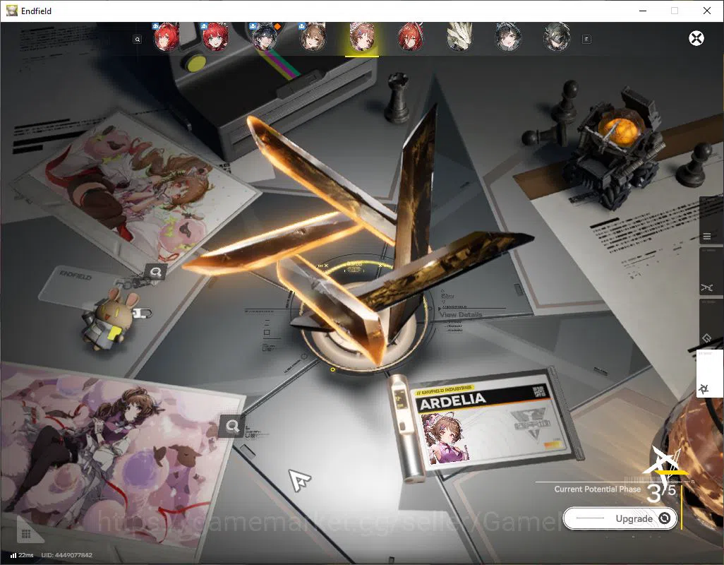 Arknights: Endfield Accounts ASIA|Lv53|SSR 6(2Limit)+16(*6WP)|Laevatain+sign,Gilberta,ArdeliaP3+sign,Ember,Etc|Ars 5