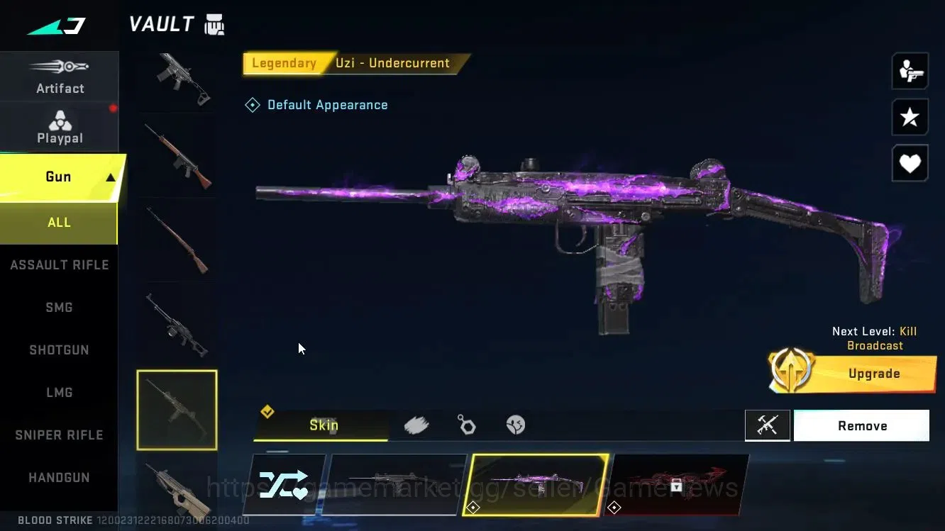 Blood Strike Accounts ASIA|ULTRA [UMP45-Ascension]|LEGENDARY [Uzi-Underc image 10