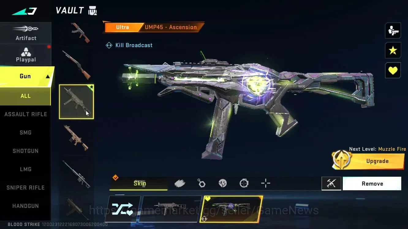 Blood Strike Accounts ASIA|ULTRA [UMP45-Ascension]|LEGENDARY [Uzi-Underc image 11