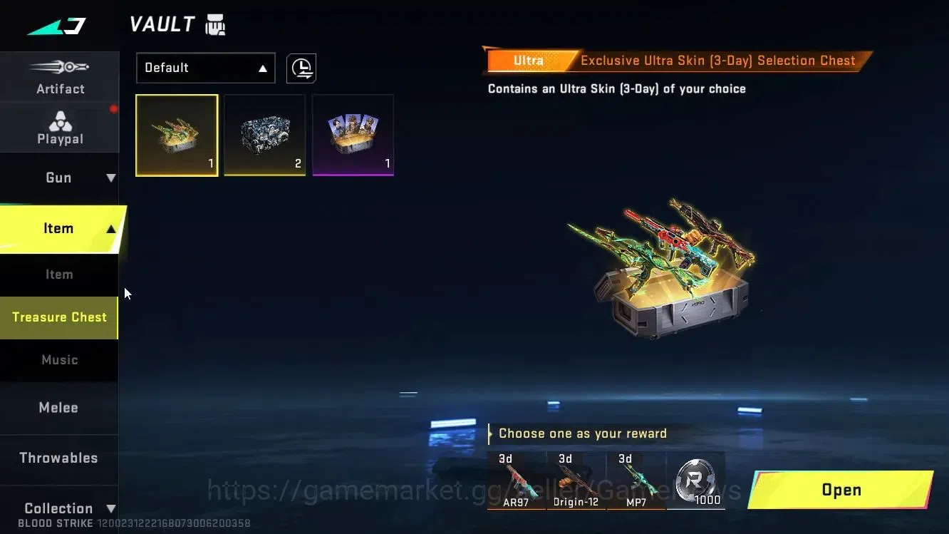Blood Strike Accounts ASIA|ULTRA [UMP45-Ascension]|LEGENDARY [Uzi-Underc image 5