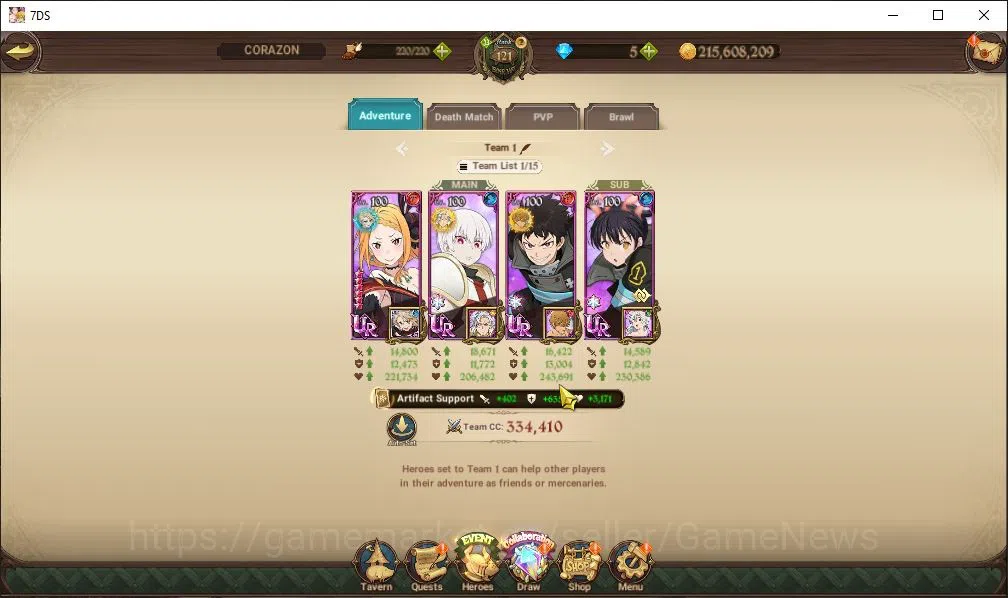 The Seven Deadly Sins: Grand Cross Accounts Asia|4,3 M CC|2 LR+1 UR+Many Collab|Roxy,Reinhard, image 11