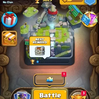 Clash Royale Accounts High-End Lv 401|Trophy 3025|KTL 9|Arena 10|Card 53/122|1 HERO 4 EVO|8 Epic 20 Rare 25 Common|1