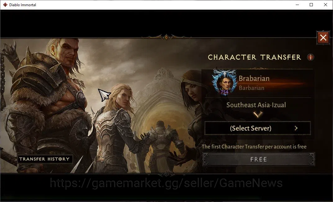 Diablo Immortal Accounts SEA - Izual|Lv60 (754) Barbarian|35K CR|Reso 540|I image 10